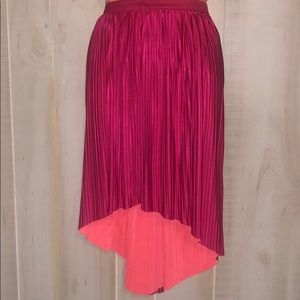 Xhilaration asymmetrical shark bite hem skirt sz L